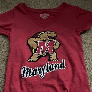 Maryland Terrapins Red T-Shirt